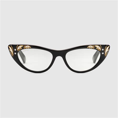 gucci cat eyes glasses|gucci cat eye optical glasses.